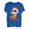 Panda Eating Ramen Weihnachten Pyjama Tier Japanfutter T-Shirt