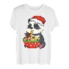 Panda Eating Ramen Weihnachten Pyjama Tier Japanfutter T-Shirt