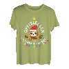 Offizielles Weihnachtsshirt Faultier Lustig Weihnachten T-Shirt