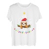 Offizielles Weihnachtsshirt Faultier Lustig Weihnachten T-Shirt