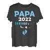 Herren Zukünftiger Papa 2022 Schwangerschaft Werdender Vater Junge T-Shirt