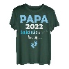 Herren Zukünftiger Papa 2022 Schwangerschaft Werdender Vater Junge T-Shirt