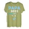 Herren Zukünftiger Papa 2022 Schwangerschaft Werdender Vater Junge T-Shirt