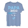 Herren Zukünftiger Papa 2022 Schwangerschaft Werdender Vater Junge T-Shirt