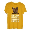 Herren Never stand between a girl and her burmese cat T-Shirt