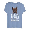 Herren Never stand between a girl and her burmese cat T-Shirt