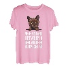 Herren Never stand between a girl and her burmese cat T-Shirt