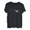 Russland Herz Russe Herzschlag EKG Puls CCCP Rusisa UdSSR T-Shirt
