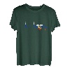 Russland Herz Russe Herzschlag EKG Puls CCCP Rusisa UdSSR T-Shirt