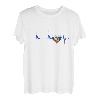 Russland Herz Russe Herzschlag EKG Puls CCCP Rusisa UdSSR T-Shirt