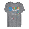 Autismus-Bewusstseins-Unterstützung für Mutter, Vater, Eltern T-Shirt