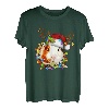 Lustiger Schlafanzug mit Weihnachtsbeleuchtung für Meerschweinchen, Rentier T-Shirt