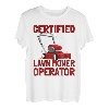 Zertifizierter Rasenmäher-Fahrer Mowologist T-Shirt