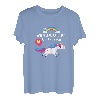 Damen Einhorn Babyfüße Schwanger Werdende Mutter Baby Geschenk T-Shirt