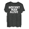 Sexiest man alive TShirt Fun Neuheit Geschenk Shirt