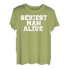 Sexiest man alive TShirt Fun Neuheit Geschenk Shirt