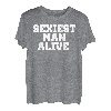 Sexiest man alive TShirt Fun Neuheit Geschenk Shirt