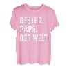 Herren Vintage Bester Papa Der Welt Retro Vatertag Vater Geschenk T-Shirt