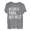 Herren Vintage Bester Papa Der Welt Retro Vatertag Vater Geschenk T-Shirt