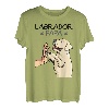 Herren Labrador Papa Hunde Herrchen Vatertag Männer T-Shirt