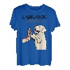 Herren Labrador Papa Hunde Herrchen Vatertag Männer T-Shirt