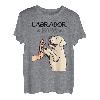 Herren Labrador Papa Hunde Herrchen Vatertag Männer T-Shirt