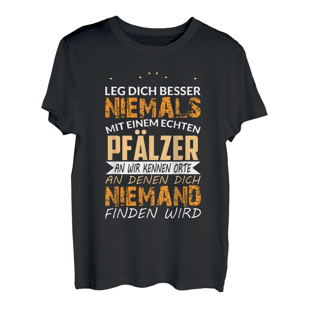 Pfalz Weinstraße Pfälzer Heimat Spruch Geschenkidee Schorle T-Shirt