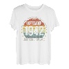 September 1942 Vintage 80 Geburtstag Geschenke Männer Frauen T-Shirt