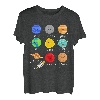Planeten Kinder Weltraum Raketen Astronaut Sonnensystem T-Shirt