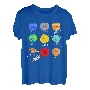 Planeten Kinder Weltraum Raketen Astronaut Sonnensystem T-Shirt