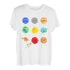 Planeten Kinder Weltraum Raketen Astronaut Sonnensystem T-Shirt