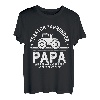 Herren Traktor fahrender Papa Vater Landwirt Bauer T-Shirt