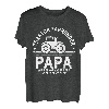 Herren Traktor fahrender Papa Vater Landwirt Bauer T-Shirt