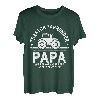 Herren Traktor fahrender Papa Vater Landwirt Bauer T-Shirt