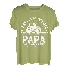 Herren Traktor fahrender Papa Vater Landwirt Bauer T-Shirt