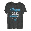 Herren Papa 2023 Loading Werdender Vater Ankündigung Vatertag T-Shirt