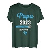 Herren Papa 2023 Loading Werdender Vater Ankündigung Vatertag T-Shirt
