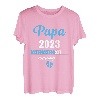 Herren Papa 2023 Loading Werdender Vater Ankündigung Vatertag T-Shirt