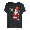 Santa Dunk Basketball Xmas Herren Jungen Funny Christmas Outfit T-Shirt