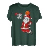 Santa Dunk Basketball Xmas Herren Jungen Funny Christmas Outfit T-Shirt