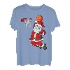 Santa Dunk Basketball Xmas Herren Jungen Funny Christmas Outfit T-Shirt
