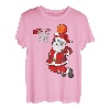 Santa Dunk Basketball Xmas Herren Jungen Funny Christmas Outfit T-Shirt