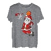 Santa Dunk Basketball Xmas Herren Jungen Funny Christmas Outfit T-Shirt
