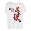 Santa Dunk Basketball Xmas Herren Jungen Funny Christmas Outfit T-Shirt