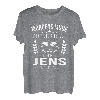 Jens Vorname Geschenk Geburtstag Lustiges Bier Sprüche T-Shirt