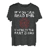 Lustiger Humor mit Zitat  If You Can Read This You're In Fart Zone  T-Shirt