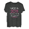 T-Shirt zum 12. Geburtstag, hergestellt in 2011, tolles T-Shirt T-Shirt