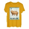 El Carpincho Mexikanische Capybara-Karten T-Shirt