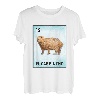 El Carpincho Mexikanische Capybara-Karten T-Shirt