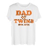 Stolzer Papa der Zwillinge - Geburtstag 2022 - Geschenk für zukünftigen Vater T-Shirt